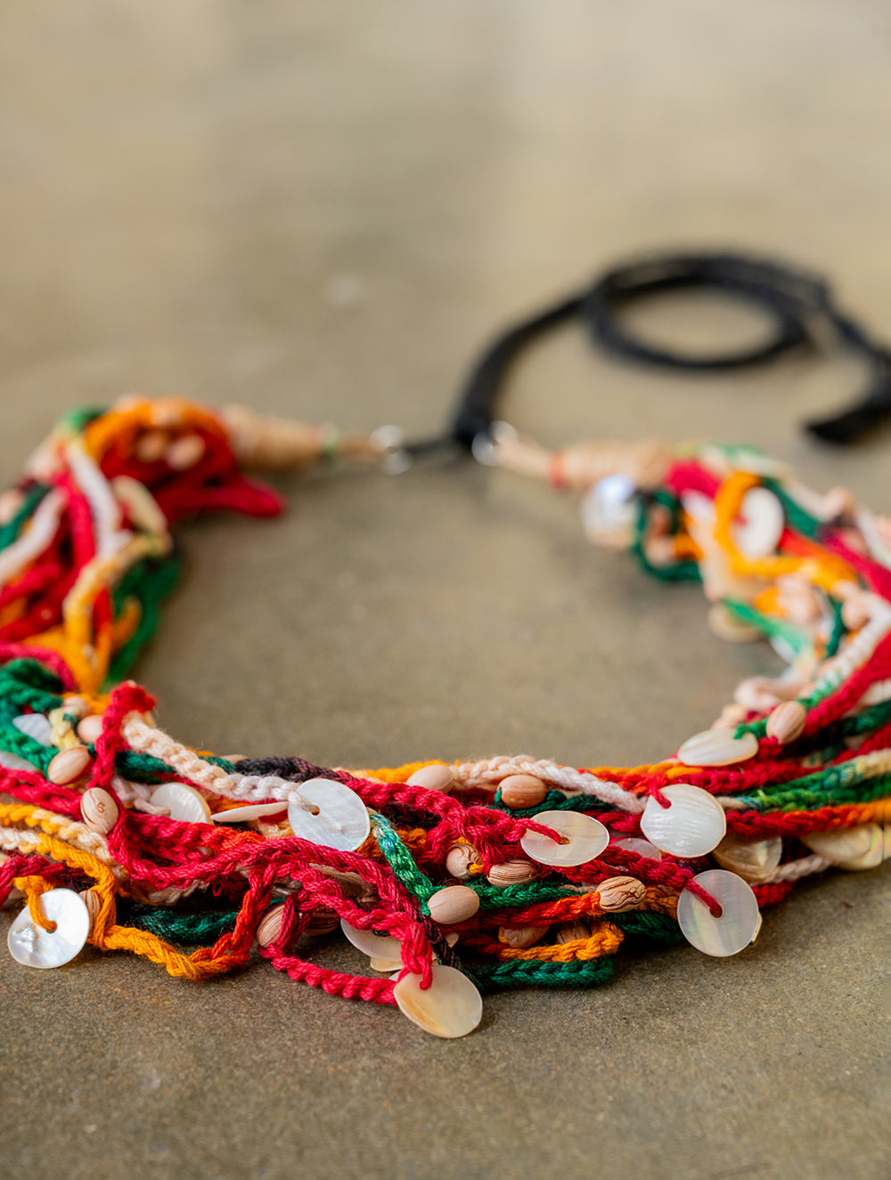 Bohemian Rhapsody Layered Jute Necklace