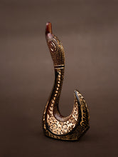 Load image into Gallery viewer, Brass Swan Curio