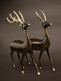 Brass Reindeer Curio