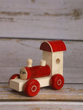 Channapatna Wooden Toy - Engine, Red