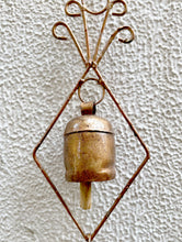 Load image into Gallery viewer, Copper Bells on a Diamond Frame