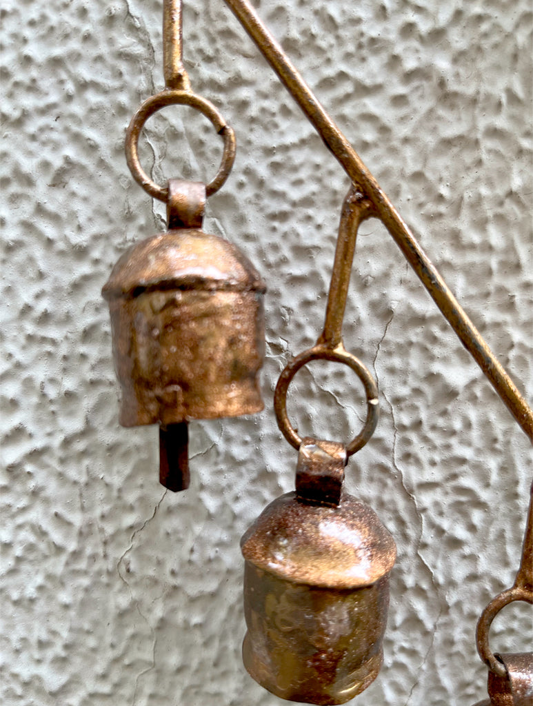 Copper Bells on a Diamond Frame