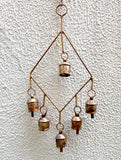 Copper Bells on a Diamond Frame