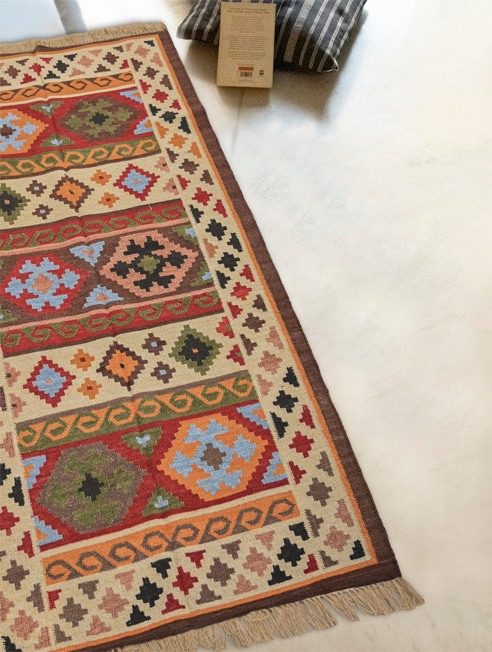 Handwoven Kilim Rug - Little Stars