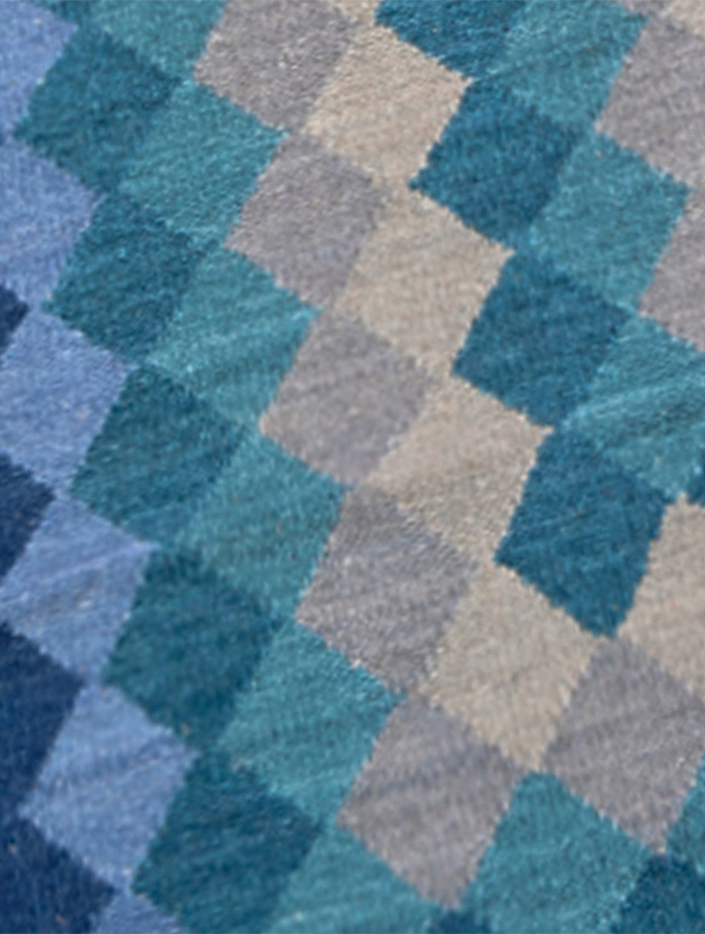 Handwoven Kilim Rug - Ocean Prism