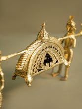 Load image into Gallery viewer, Dhokra Craft Curio - Pallanquin