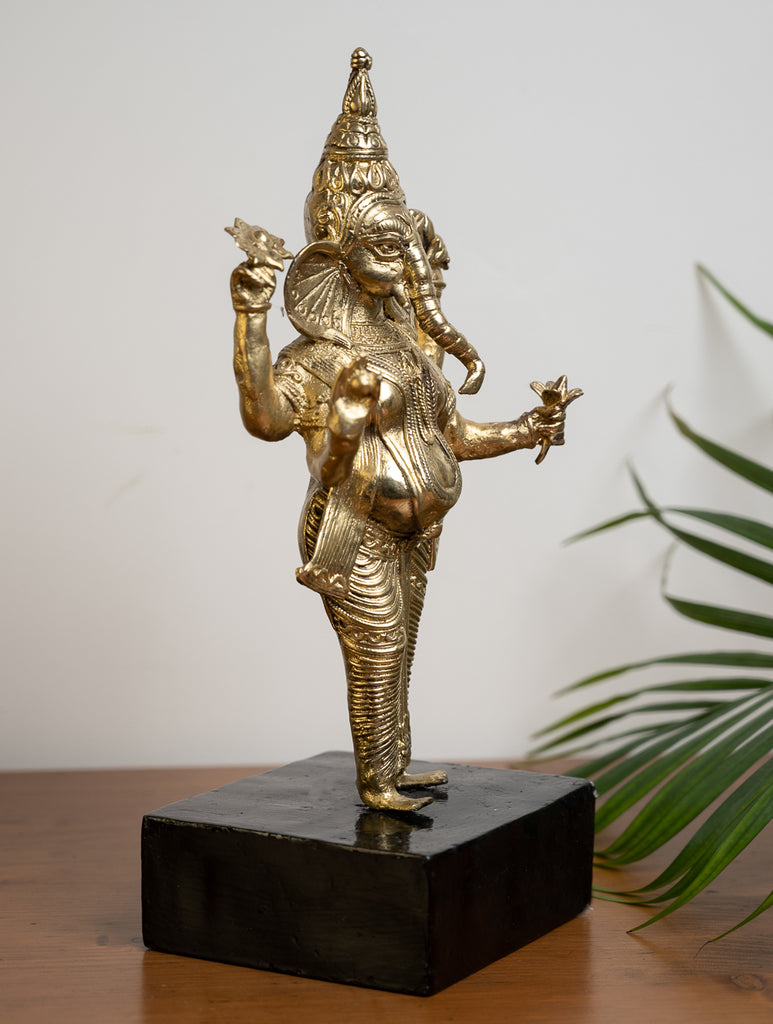 Dhokra Metal Craft Curio - Ganesha
