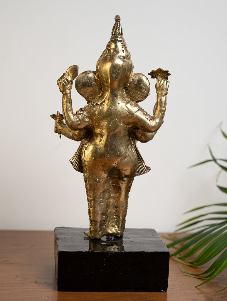 Dhokra Metal Craft Curio - Ganesha