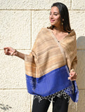 Exclusive Bhagalpur Tussar Silk Stole - Beach and Sand