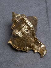 Load image into Gallery viewer, Exclusive Brass Bowl Curios / Paper Weights - Conch Shells (Set of 2)