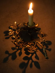 Exclusive Brass Candle Stand - Creeper