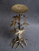 Load image into Gallery viewer, Exclusive Brass Candle Stand - Leaves