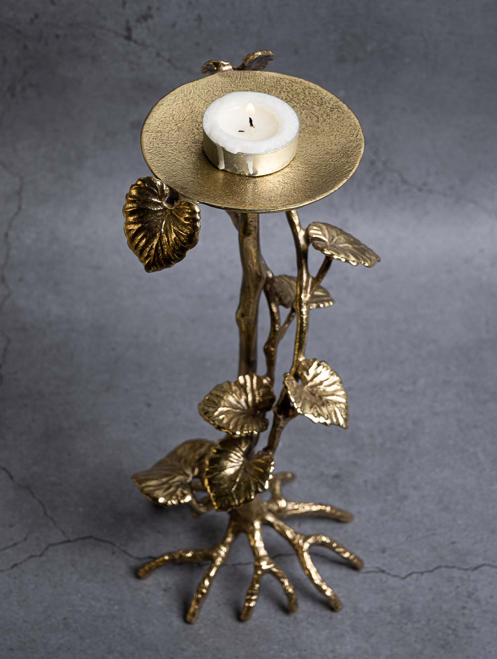 Load image into Gallery viewer, Exclusive Brass Candle Stand - Wildclimber