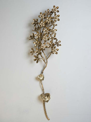 Exclusive Brass Curio - Pagoda Wall Flowers (Large) 