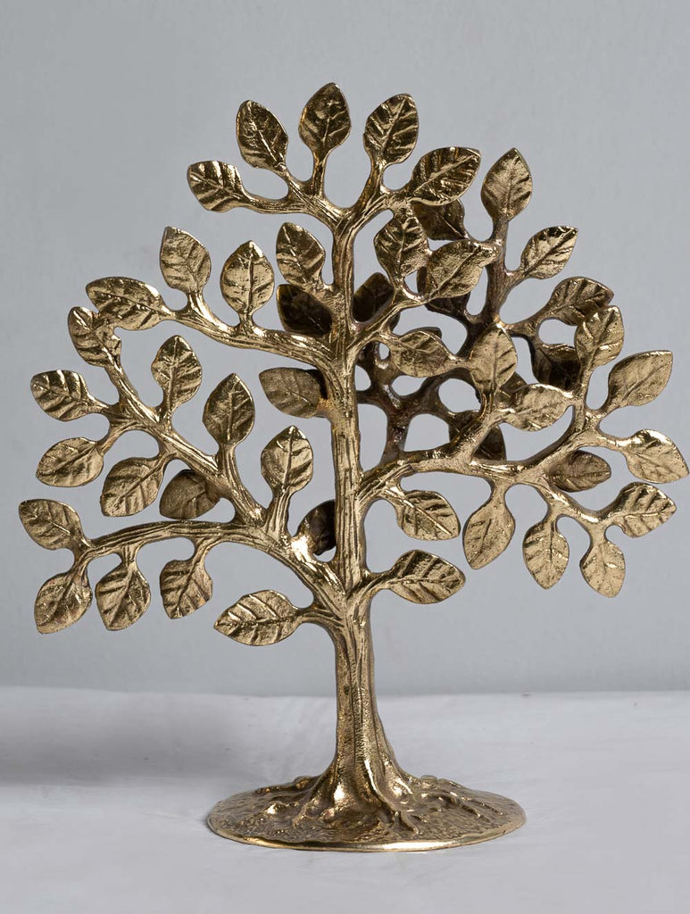 Exclusive Brass Curio -  Mahabodhi Tree (Small)