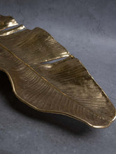 Load image into Gallery viewer, Exclusive Brass Curio /Platter - The Banana Leaf