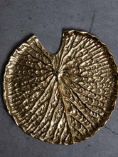 Load image into Gallery viewer, Exclusive Brass Curio / Incense Holder - Waterlily 