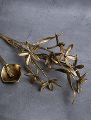 Exclusive Brass Flower Sticks Curio - (Large, Set of 2)