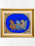 Exclusive Ganjifa Art Framed Painting - Annapakshi