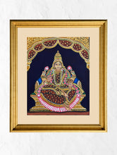 Load image into Gallery viewer, Exclusive Ganjifa Art Framed Painting - Devi Lakshmi