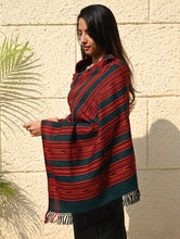Load image into Gallery viewer, Exclusive, Soft Himachal Wool Pattu Stole - Pinefire