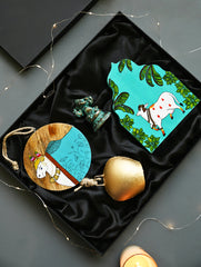 The India Craft House Heritage Gift Hamper - Temple Notes
