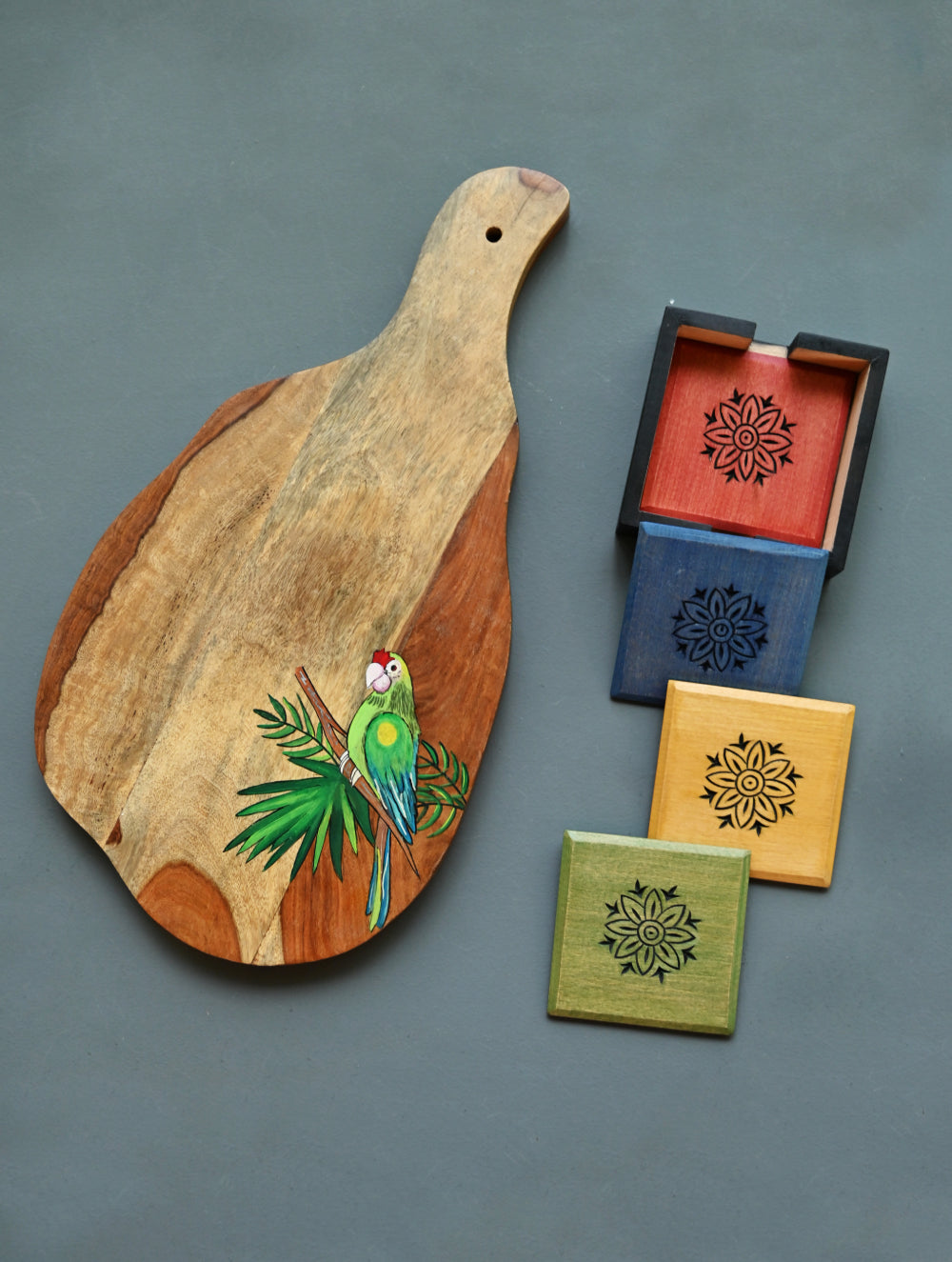 The India Craft House Heritage Gift Hamper - Wooden Style