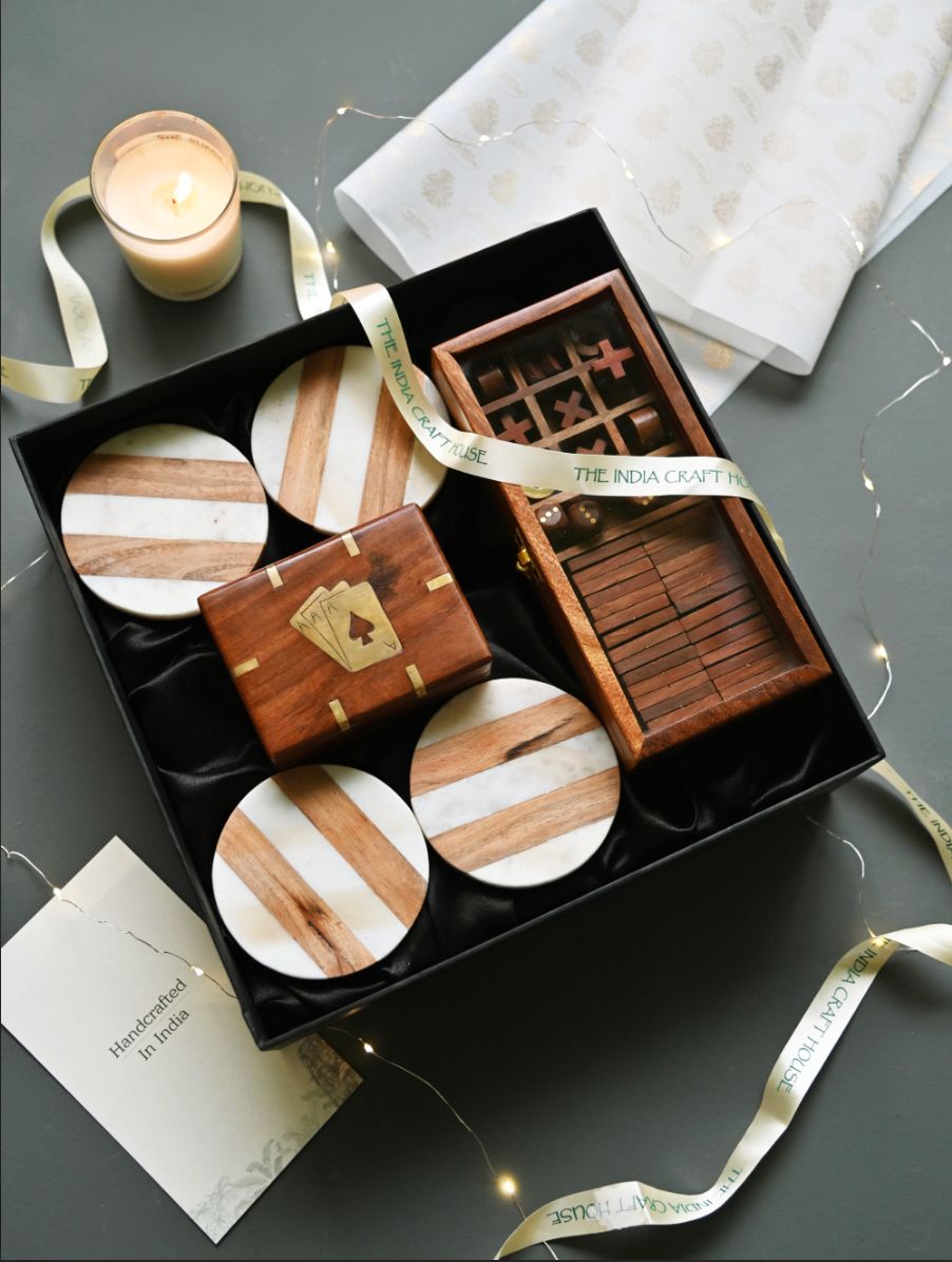 The India Craft House Heritage Gift Hamper - Leisure Moments