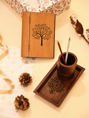 The India Craft House Heritage Gift Hamper - Wooden Desk Edit