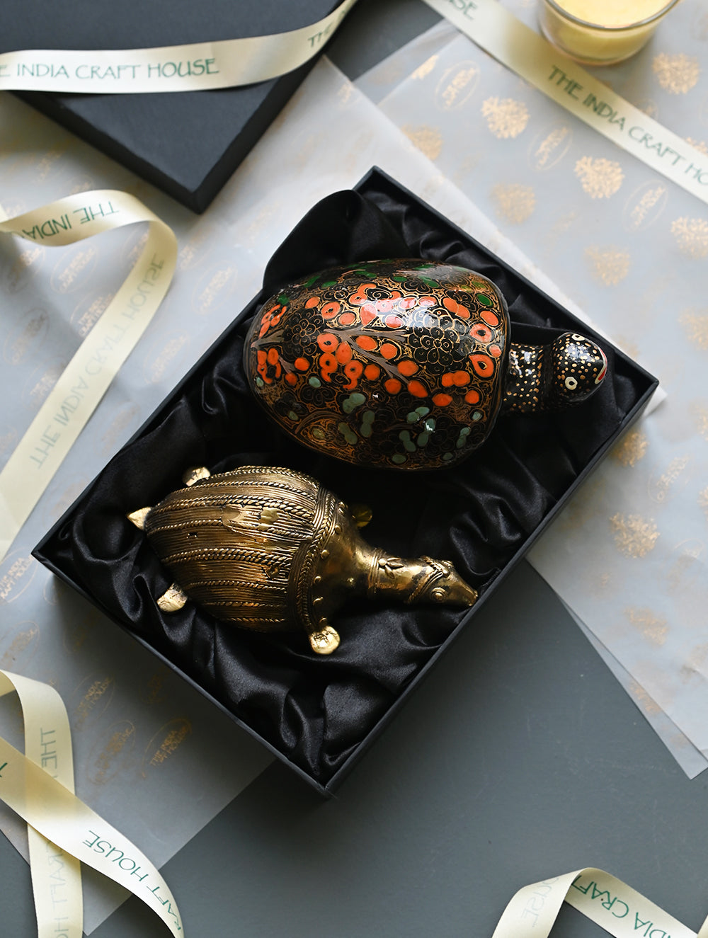 The India Craft House Heritage Gift Hamper - Tortoises of Tradition