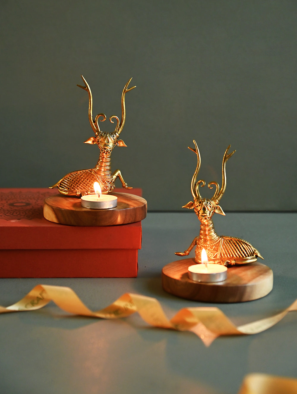 The India Craft House Heritage Gift Hamper - Hiran ka Joda