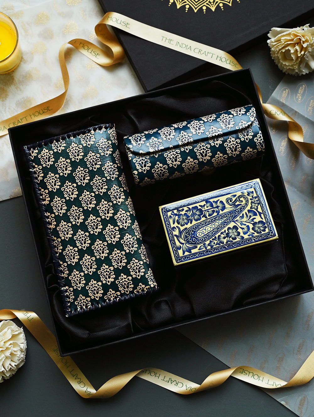 The India Craft House Heritage Gift Hamper - The Refined Traveller