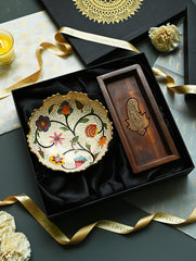 The India Craft House Heritage Gift Hamper - Brass Wonders