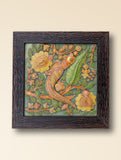 Hand-rendered Stone Dust Painting - Zarrin (Framed 9