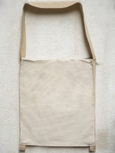 Load image into Gallery viewer, Hand Woven Kashida Pattu Large Sling Bag - White &amp; Black