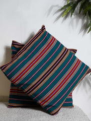 Hand Woven Thick Cotton Cushion Covers (Set of 2)