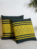 Hand Woven Thick Cotton Cushion Covers (Set of 2)