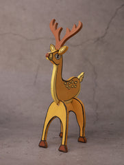 Handcrafted Wooden Toy - Deer