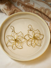 Load image into Gallery viewer, Handcrafted Brass Earrings - Kusuma