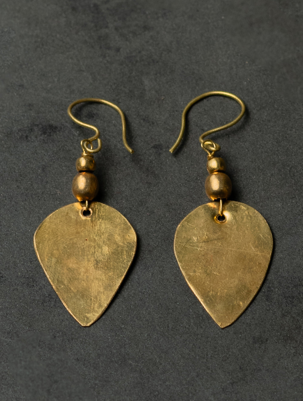 Load image into Gallery viewer, Handcrafted Brass Jewelry Set - Lily Strand (Set of Two)