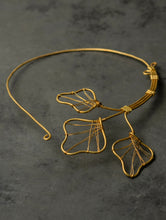 Load image into Gallery viewer, Handcrafted Brass Neckpiece - Taruja