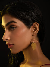 Load image into Gallery viewer, Handcrafted Brass &amp; Copper Earrings - Tamra