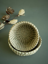 Load image into Gallery viewer, Handcrafted Cheend Kasa Utility Baskets (Set of 2) - Round