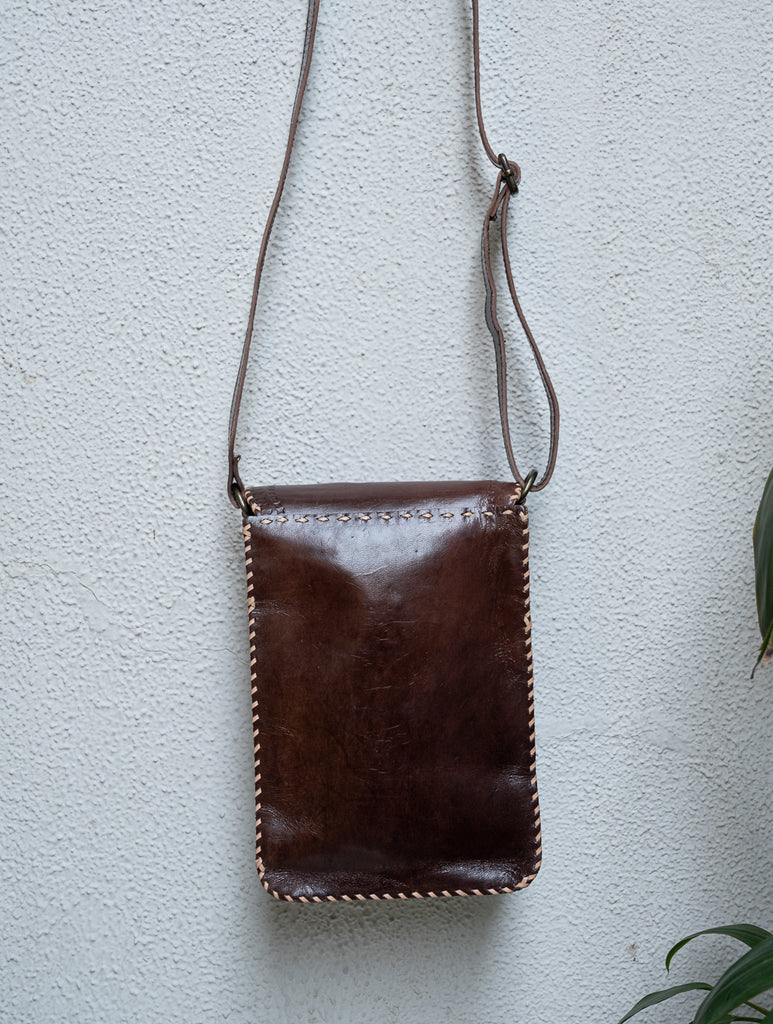 Handcrafted Jawaja Leather Phone Sling