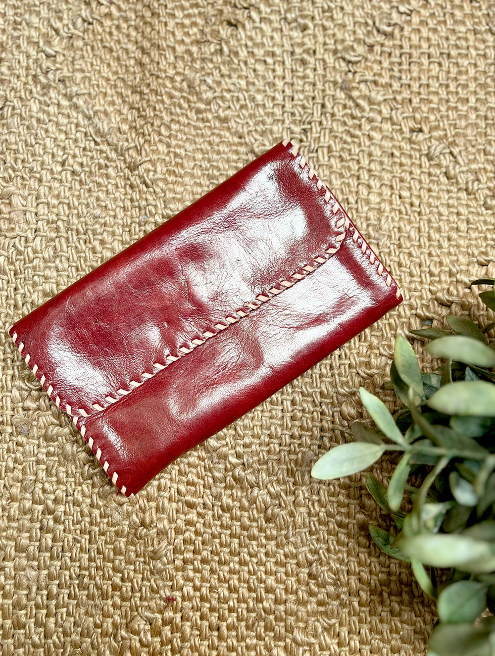 Load image into Gallery viewer, Handcrafted Jawaja Leather Wallet
