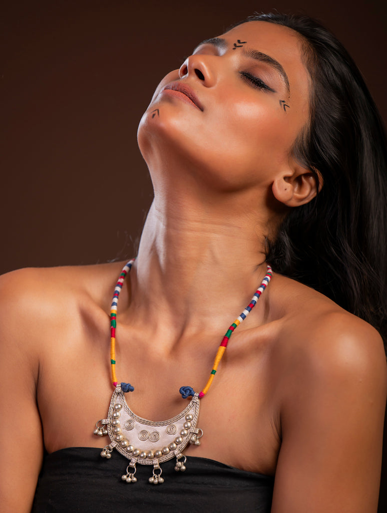 Handcrafted Lambani Tribal Craft Jewellery - Chandra Tala