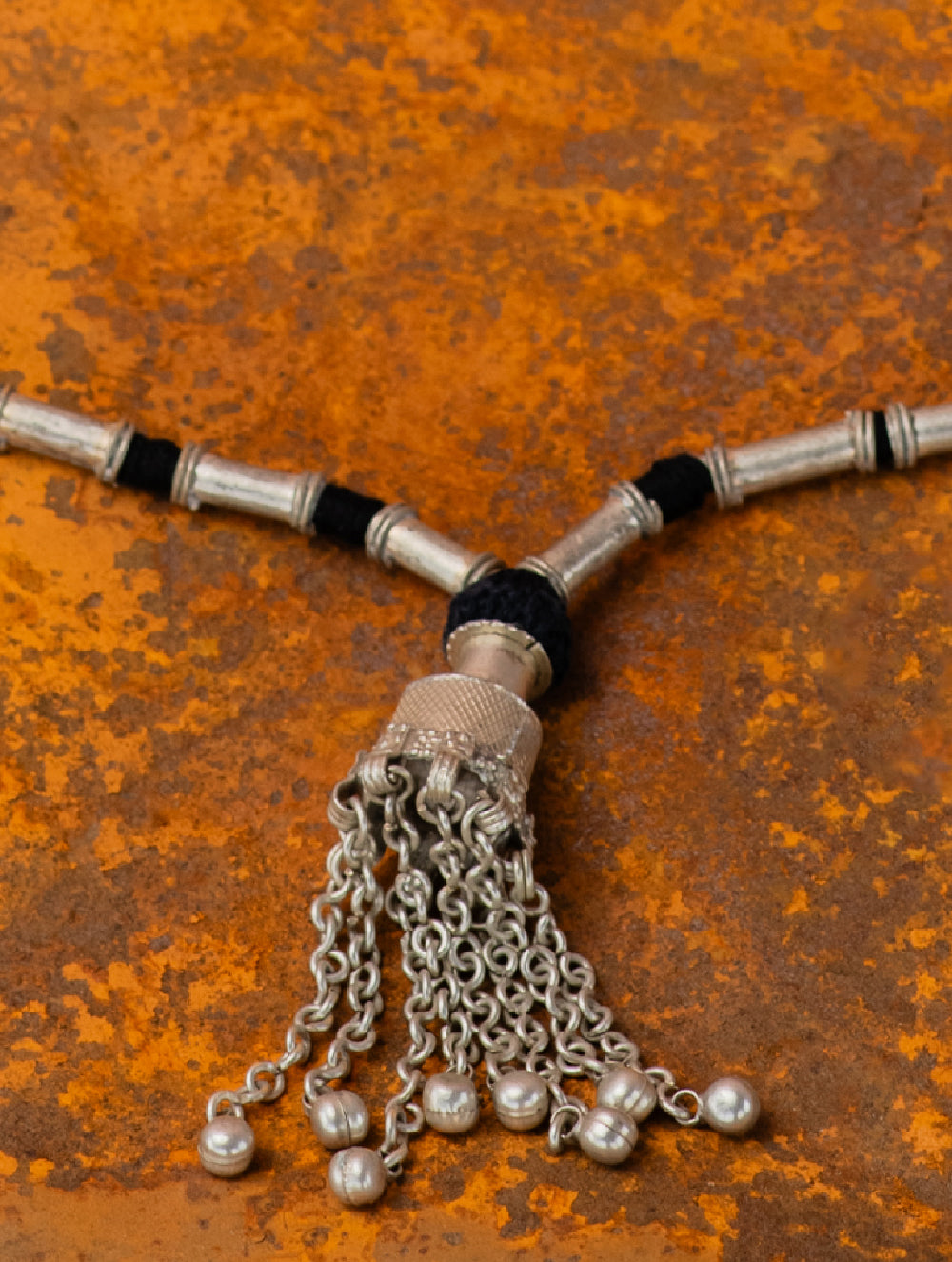 Handcrafted Lambani Tribal Craft Jewellery - Kappu Kuzhal