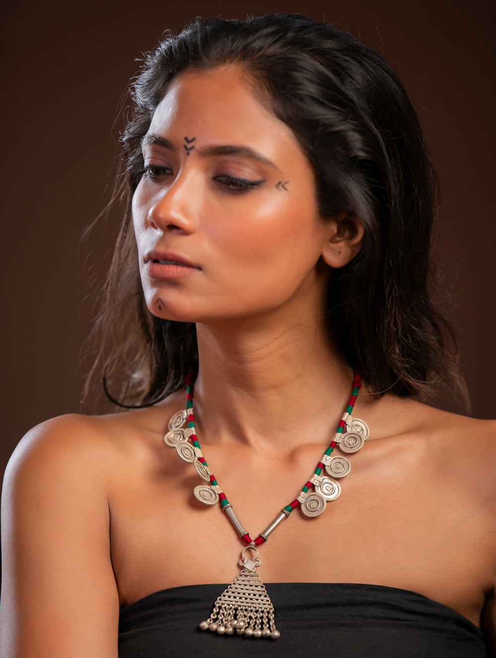 Handcrafted Lambani Tribal Craft Jewellery - Kasu Triveni