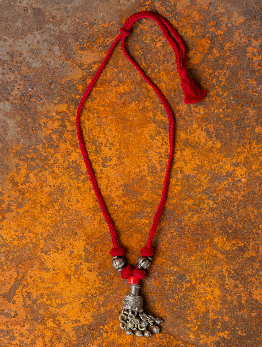Load image into Gallery viewer, Handcrafted Lambani Tribal Craft Jewellery - Kesari Cascade