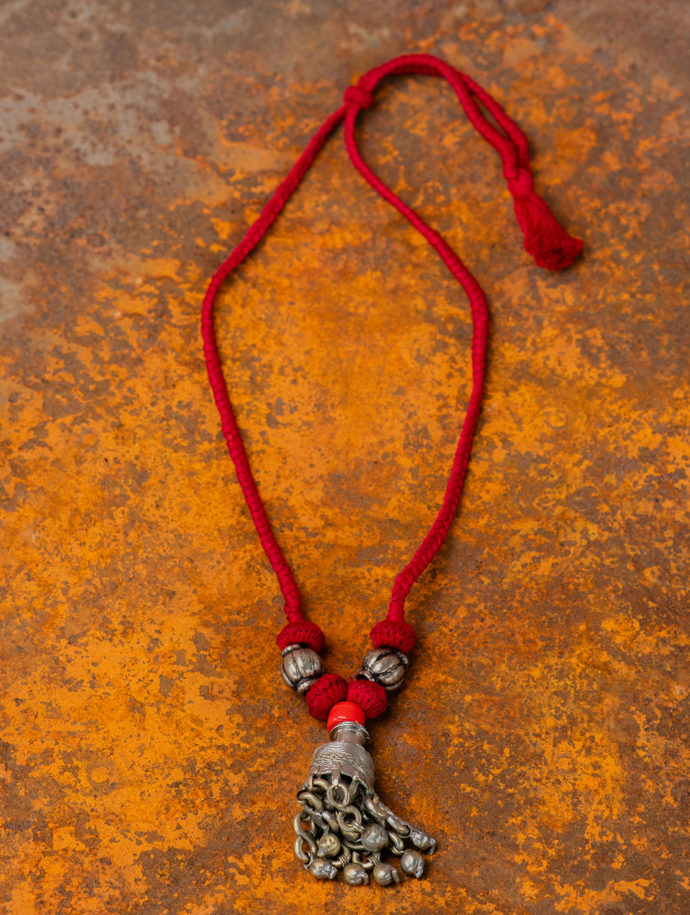 Handcrafted Lambani Tribal Craft Jewellery - Kesari Cascade